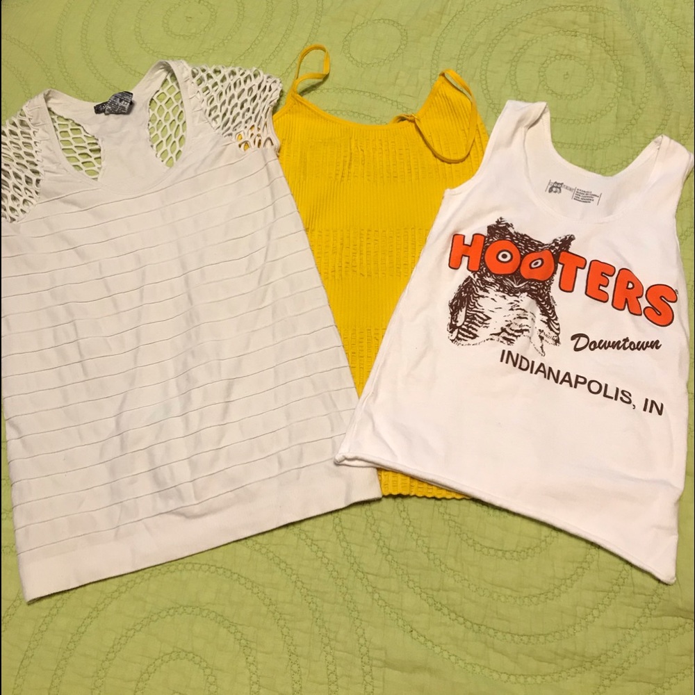 All three tops